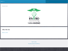 Tablet Screenshot of invenio-recruiting.com